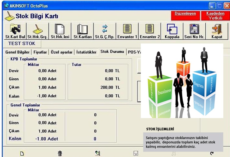 AKINSOFT ön muhasebe programı