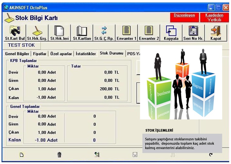 AKINSOFT AKINSOFT OctoPlus Ön muhasebe Programı