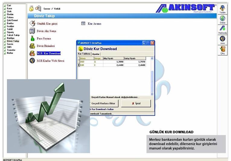 AKINSOFT OctoPlus Ön muhasebe Programı